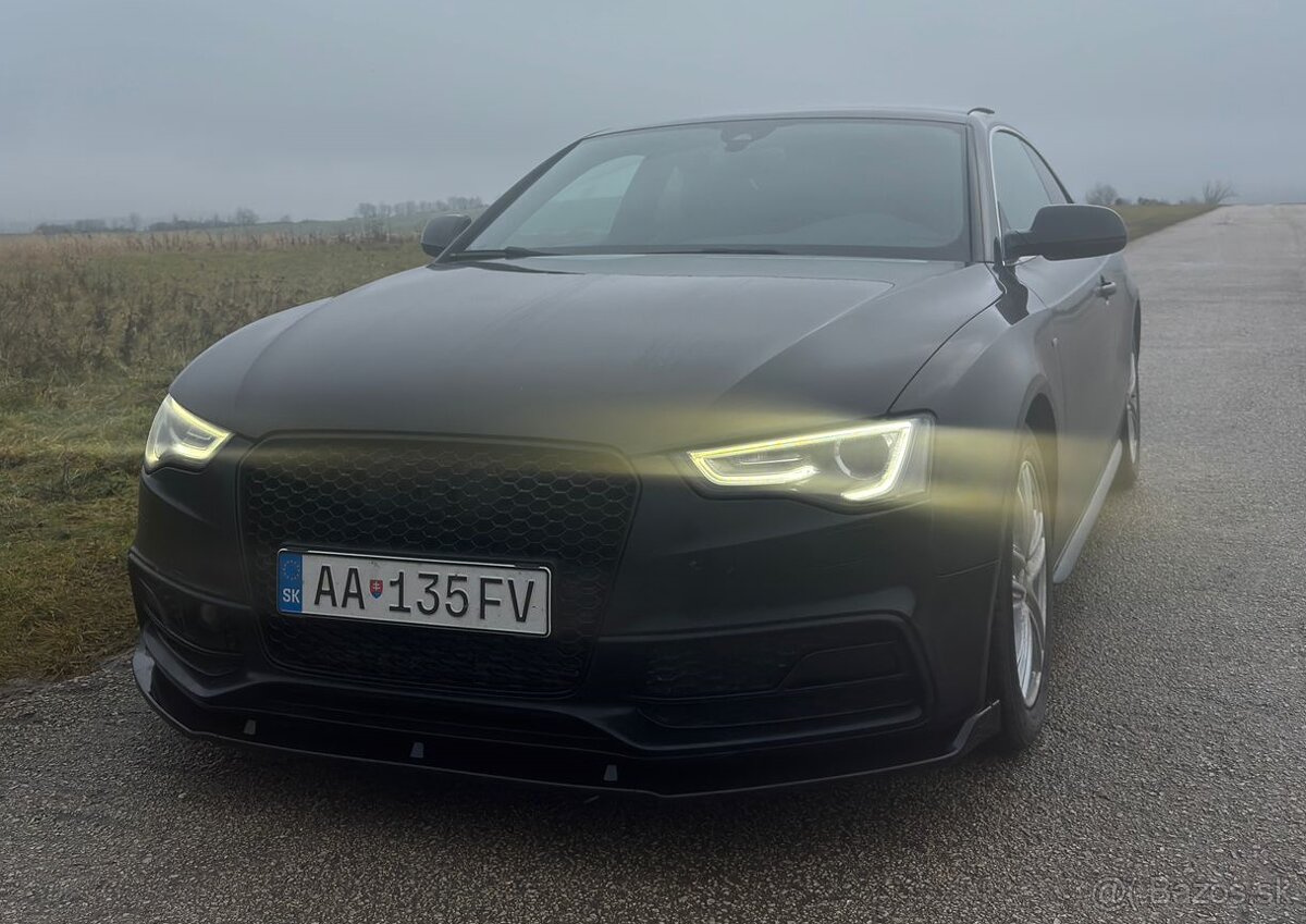 LIPKO LIPO SPOJLER AUDI A5 B8 B8.5 PREDNÉHO NÁRAZNÍKU NA NAR