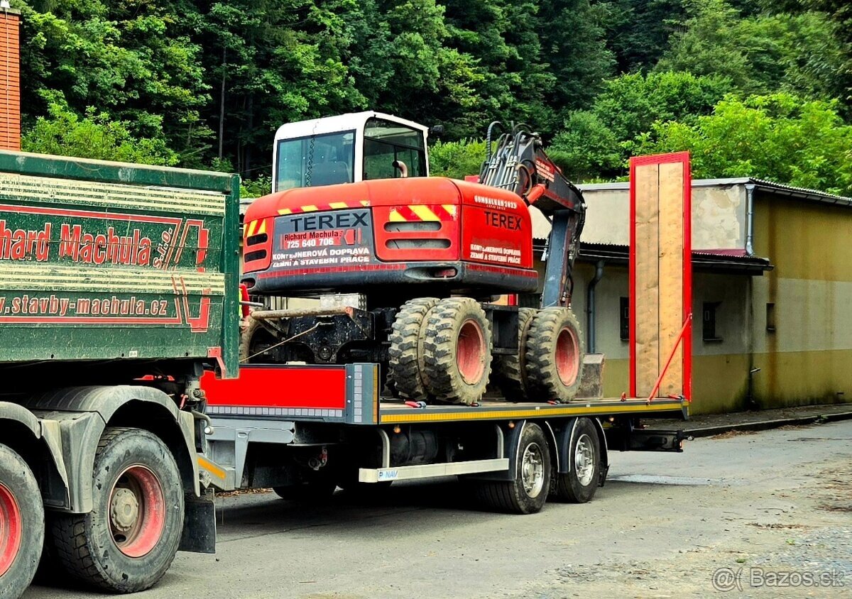 Podvalník, podval, valník, tandem, vlek, přívěs, trailer,