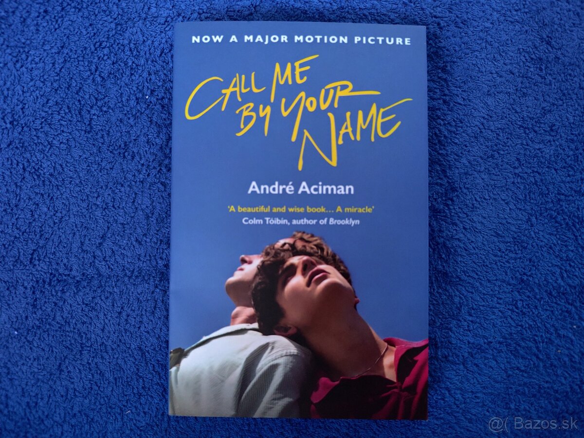 Call me by your name - Kniha (Book)