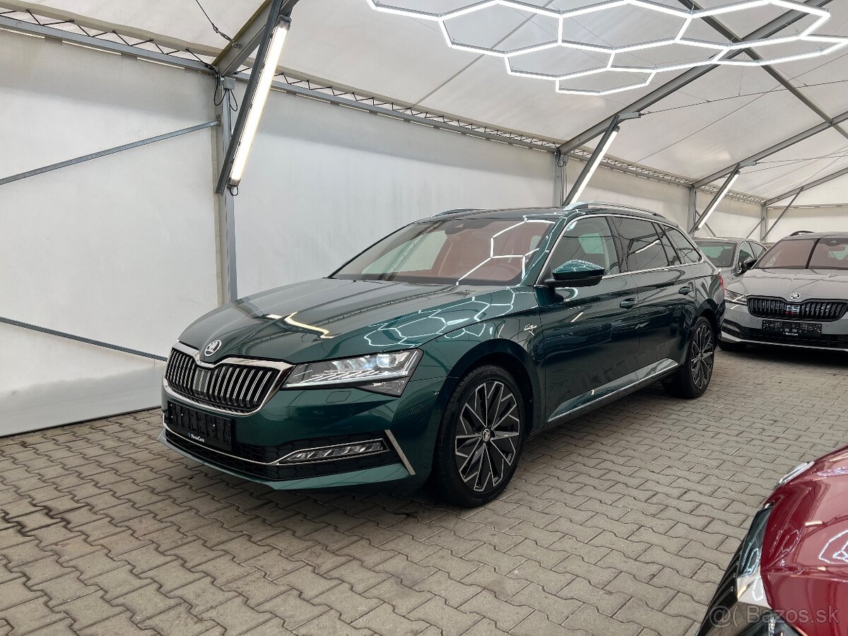 Škoda Superb III combi 2.0TDi,110kW,DSG,L&K,LED,Webasto42TKM