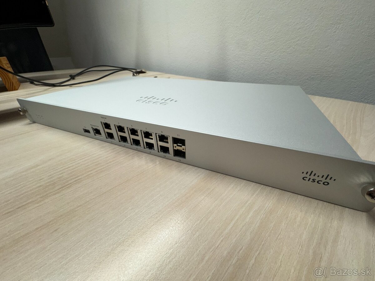 Cisco Meraki MX84 – Výkonný bezpečnostný firewall