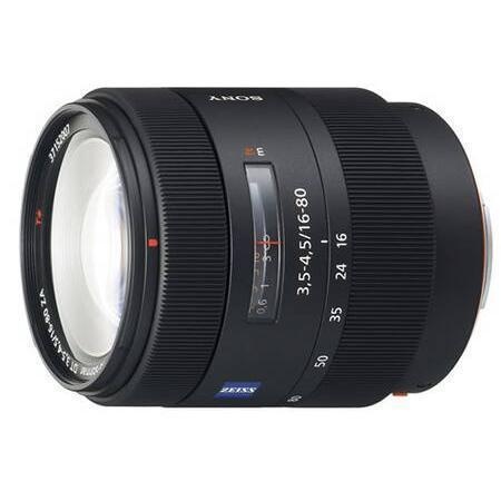 Sony Carl Zeiss ZA 16-80 mm f/3,5-4,5 DT (A-mount).