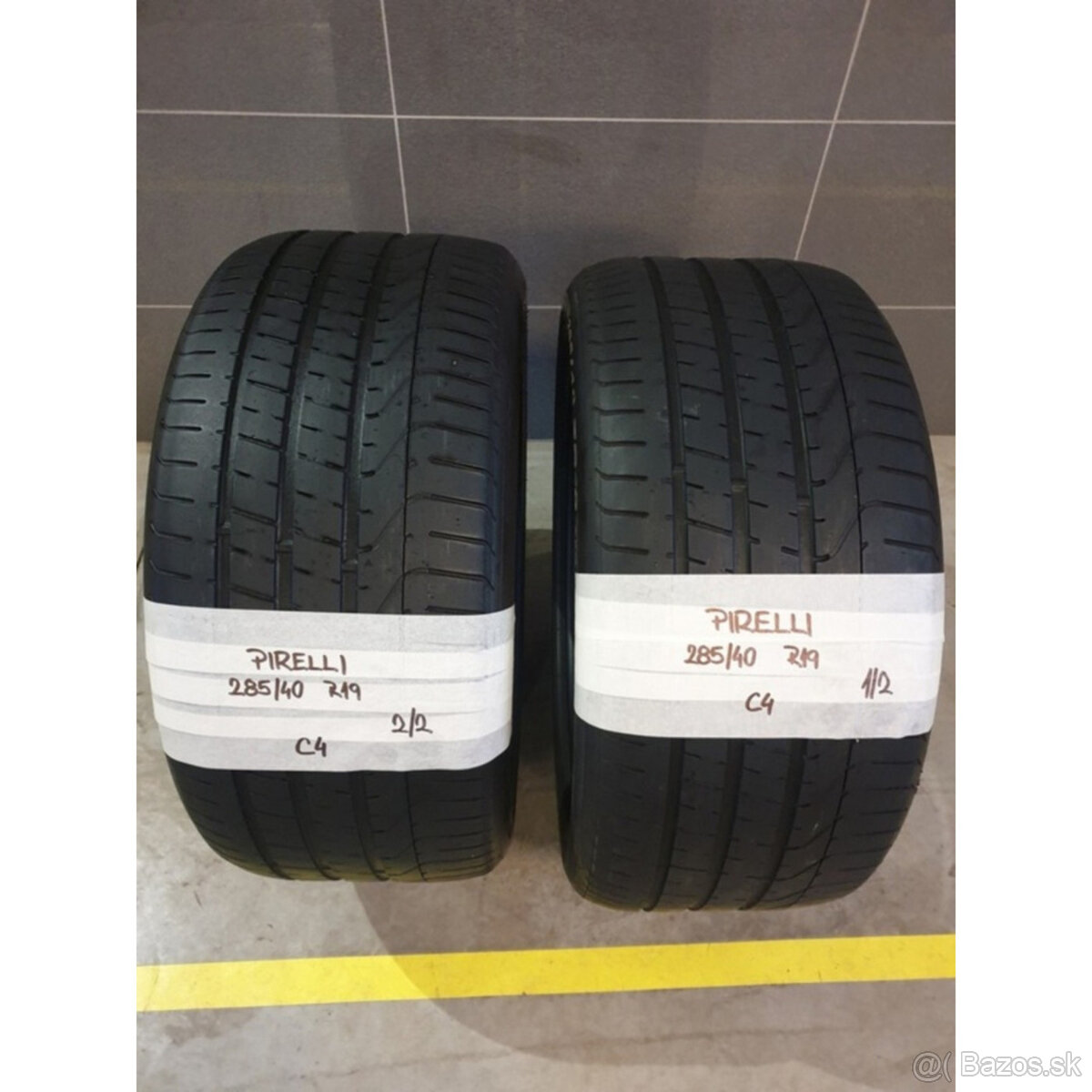 285/40 R19 PIRELLI  letné pneumatiky