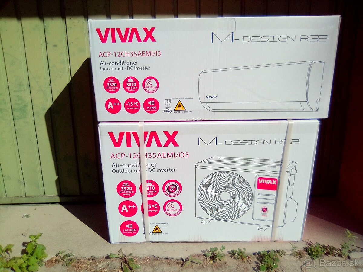 Predam novu klimatizaciu Vivax   3,5kw cena 490€