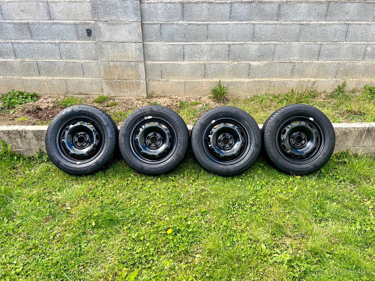 sada 5 x 100 r14 + pneu 165/70 r14