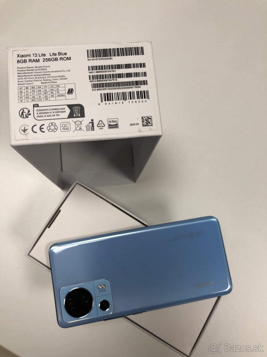 Xiaomi 13 Lite 256gb Lite Blue