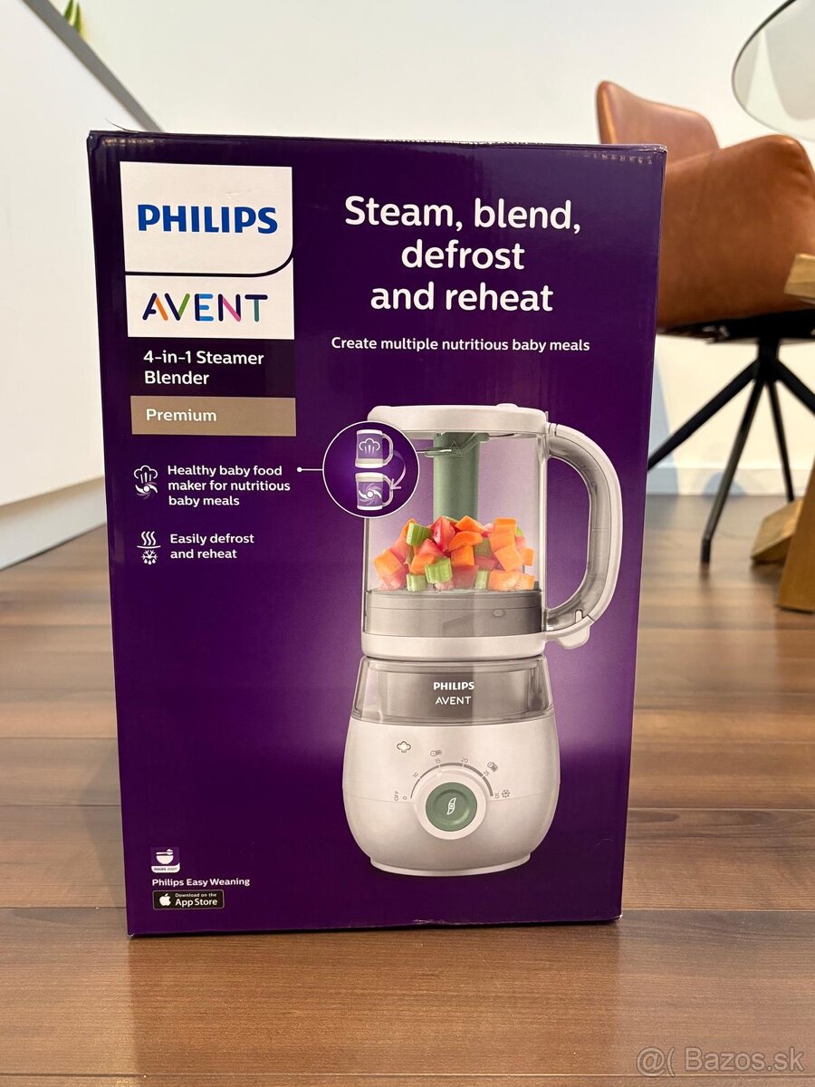 Varic, mixer, ohrievac pre deti Philips Avent Premium 4v1