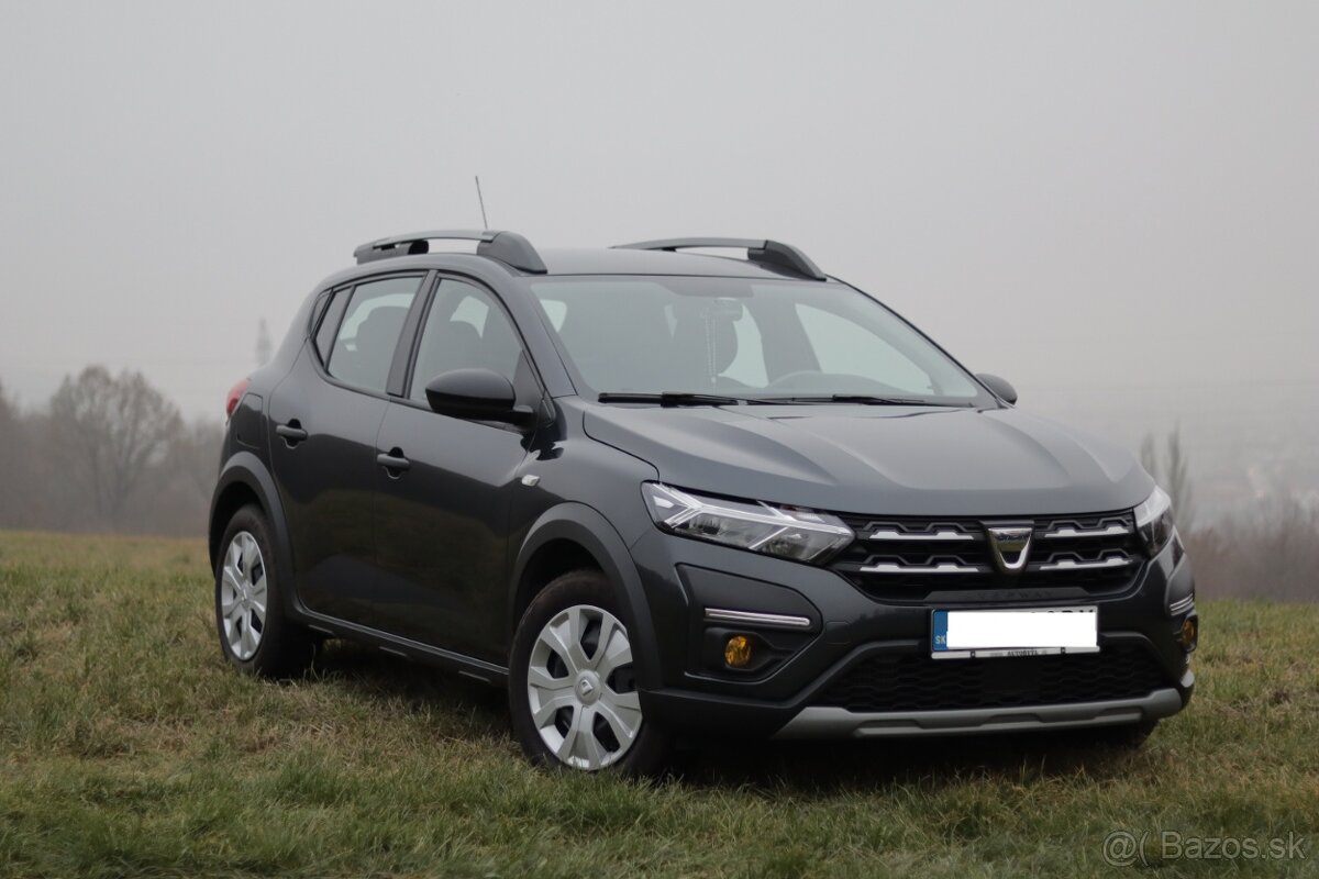 Dacia Sandero Stepway 1.0 TCe, r.v.08/2022, V ZÁRUKE