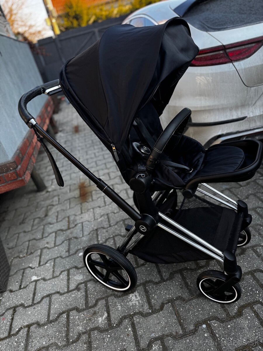 Cybex priam 4.0 Chrome Black - v záruke