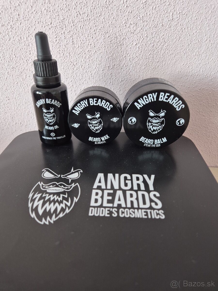 Angry Beards komplet box brada /fuzy