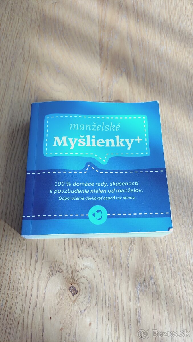 Kniha "Manzelske myslienky"