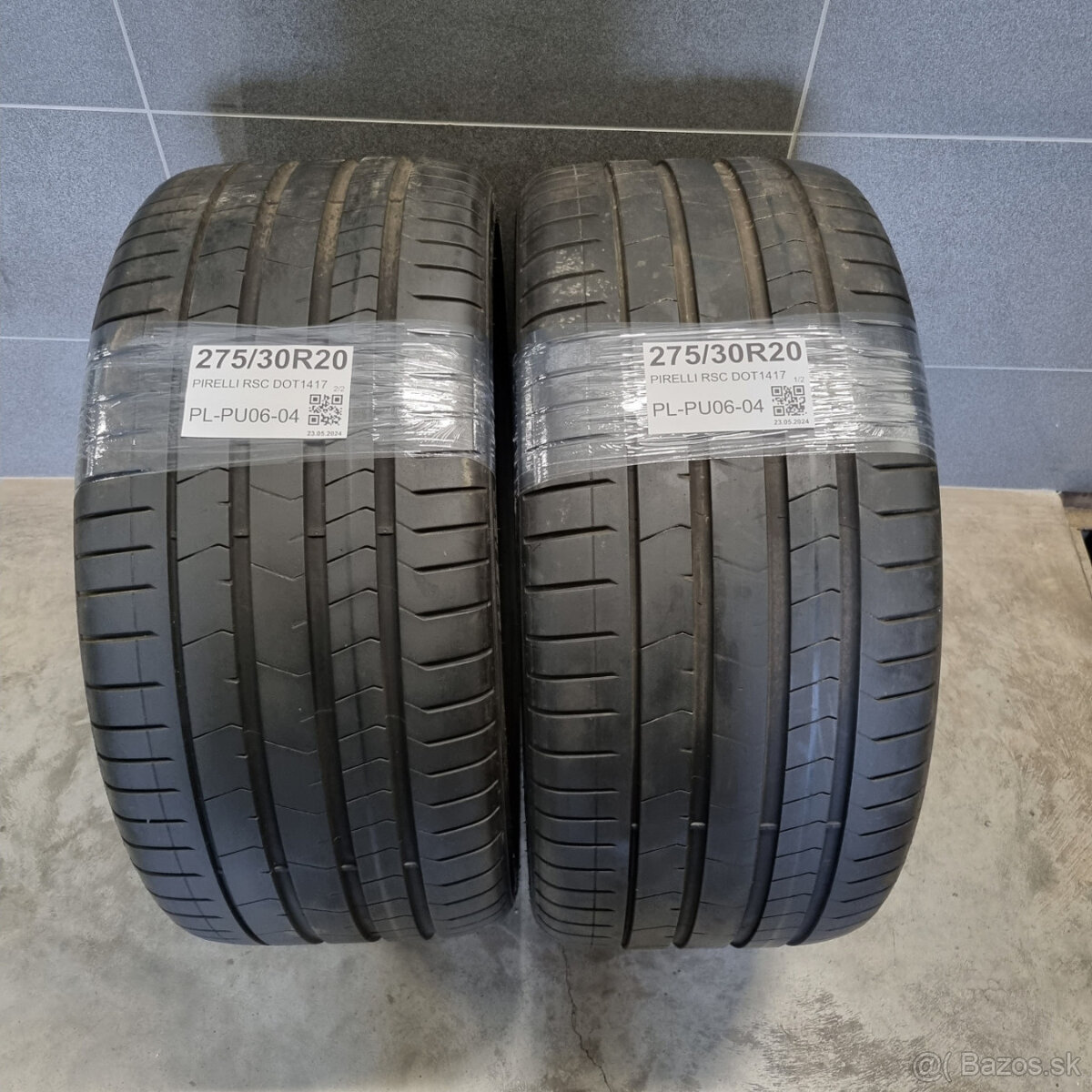 Letné pneumatiky 275/30 R20 PIRELLI RSC