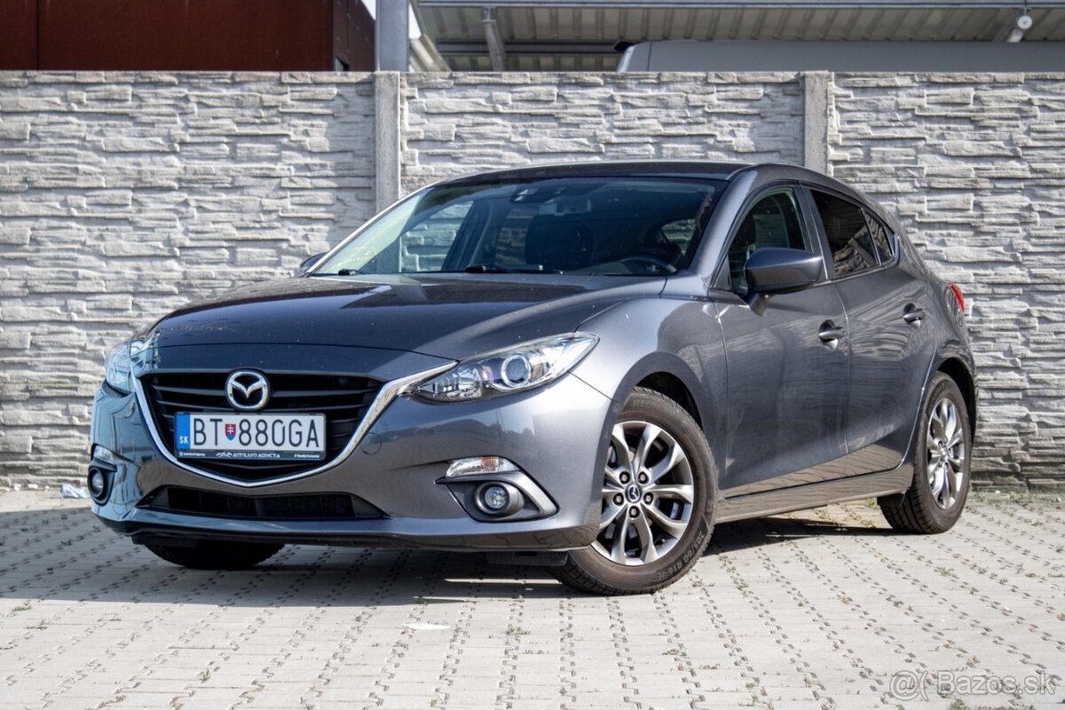 Mazda 3/ Zachovalý stav/ Po servise/ Antikorózna ochrana/