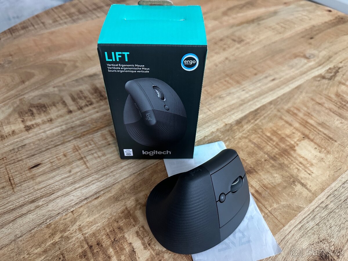 Logitech Lift Vertical Ergonomic Mouse Graphite