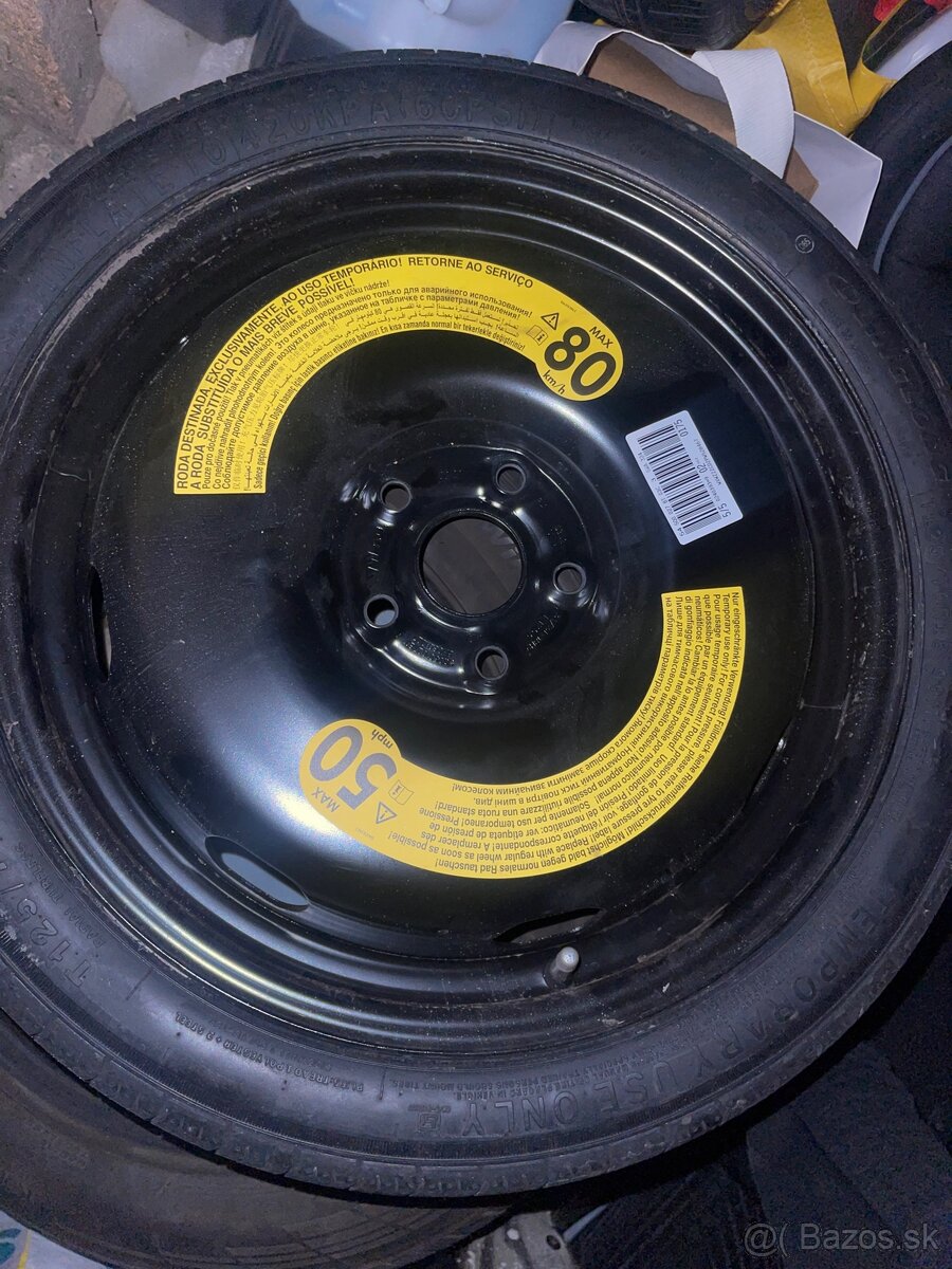 Rezervné koleso 125/70 R18