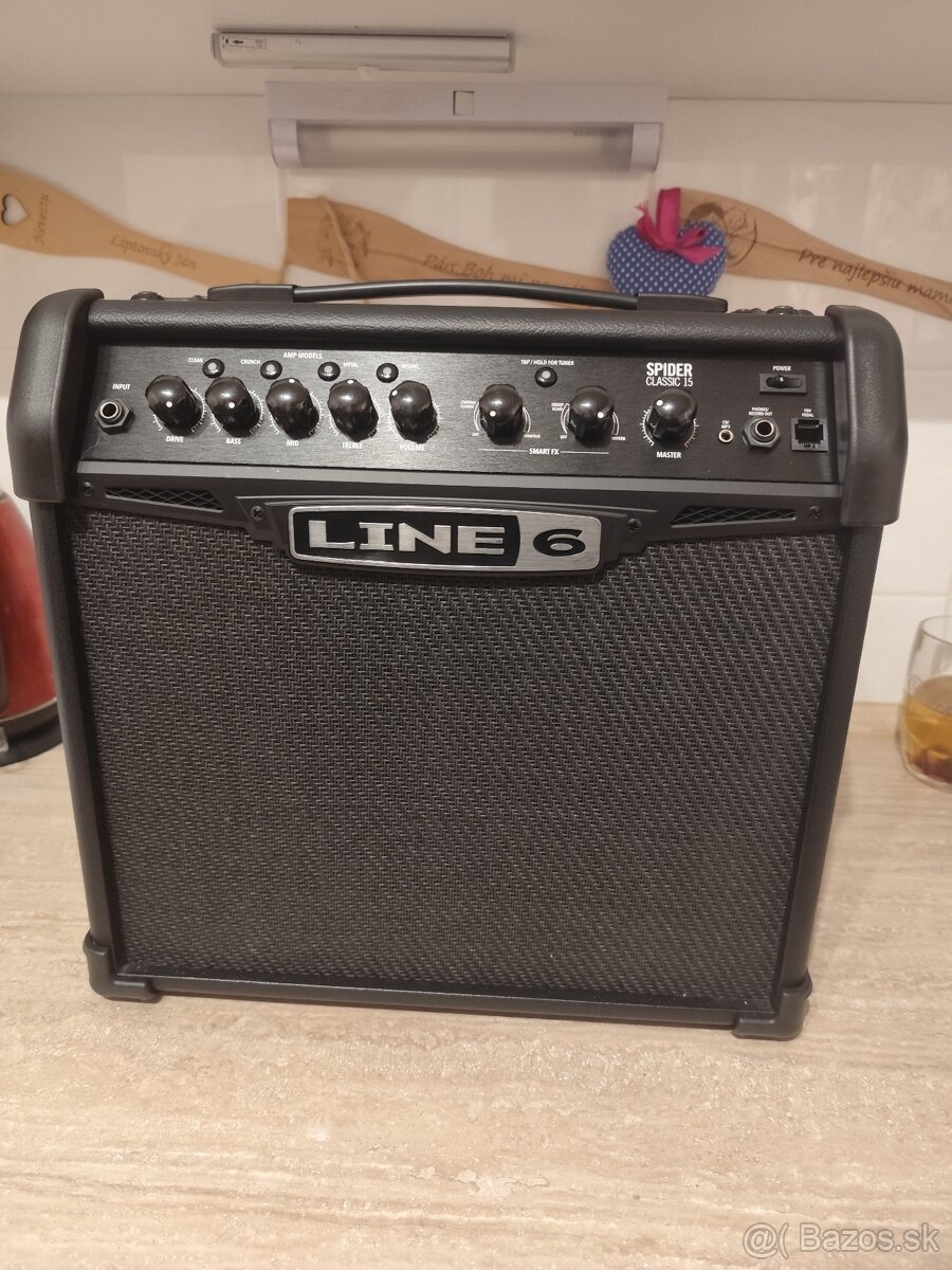 Gitarové COMBO LINE 6 SPIDER CLASSIC 15