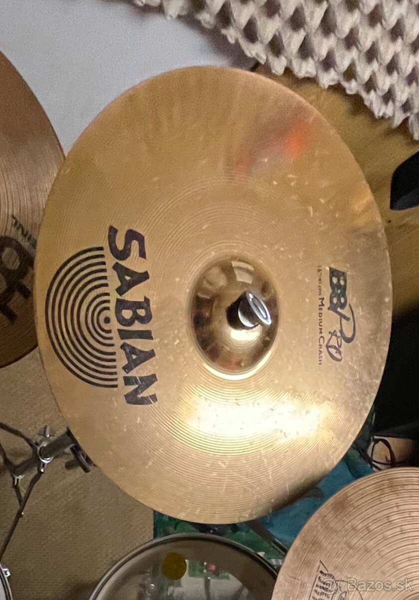 Sabian b8 pro crash vymením za meinl classics