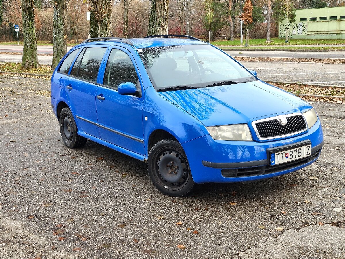 Škoda Fabia kombi 1.2 HTP