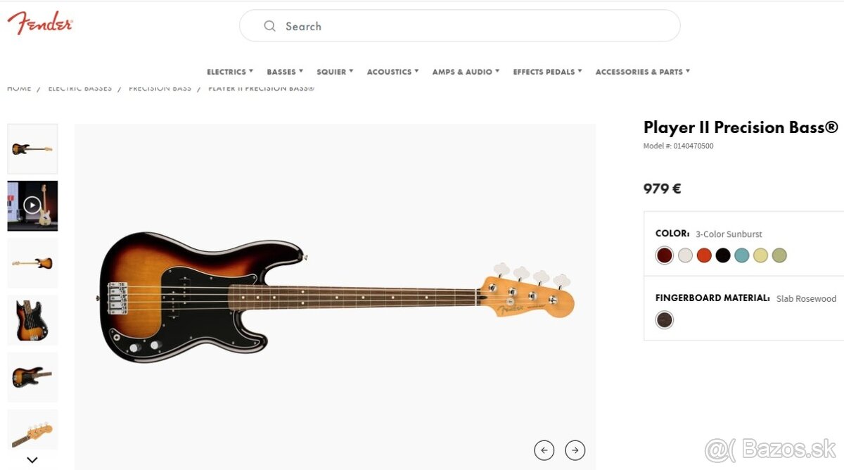 Fender Player II Precision Bass®