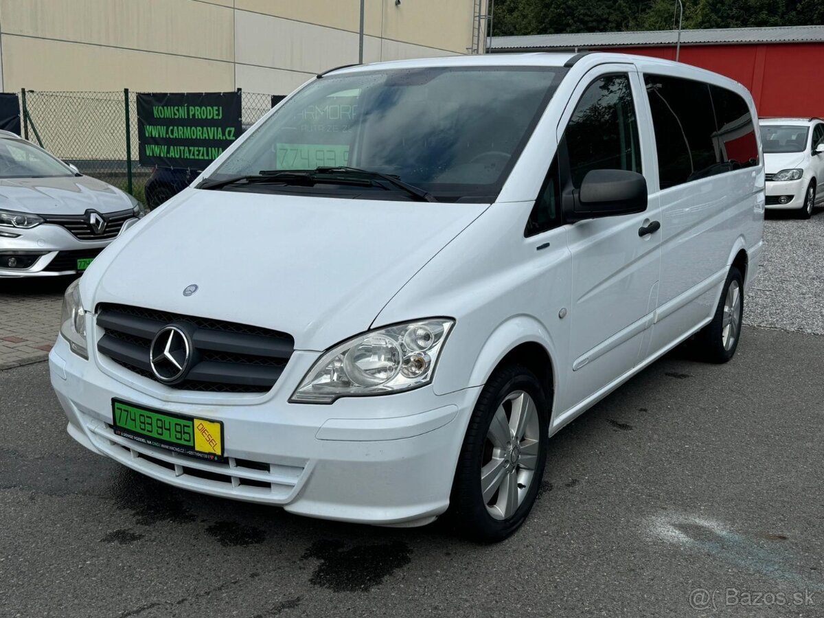 ► MERCEDES BENZ VITO 113 CDI -100 kW, 9 MÍST ◄