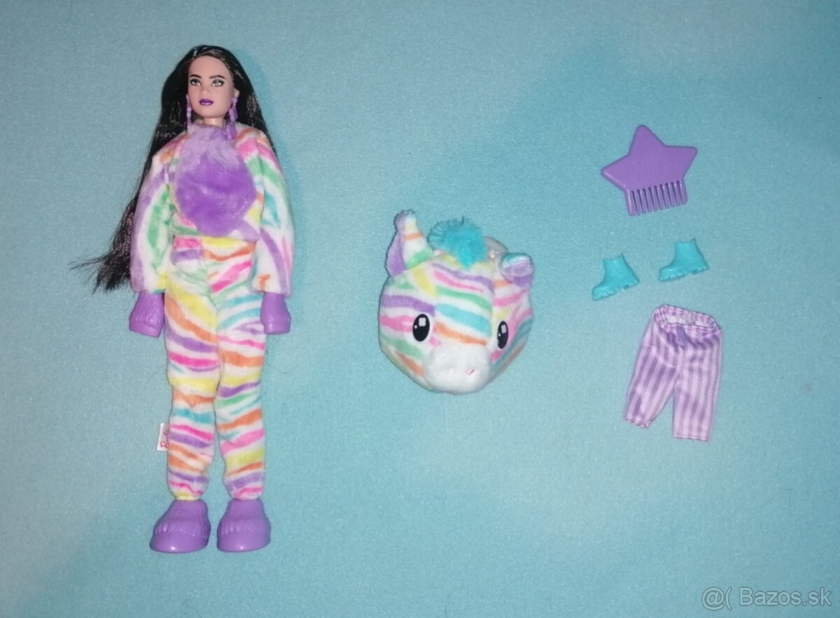 Barbie cutie reveal, zebra