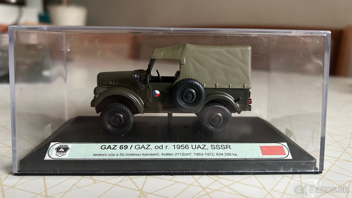 GAZ 69 ČSĽA 1/43