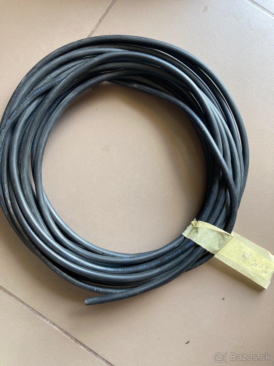 kabel cyky 3x 1,5