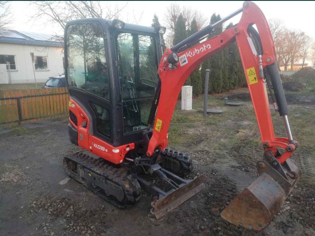 Minibager Kubota KX 018-4