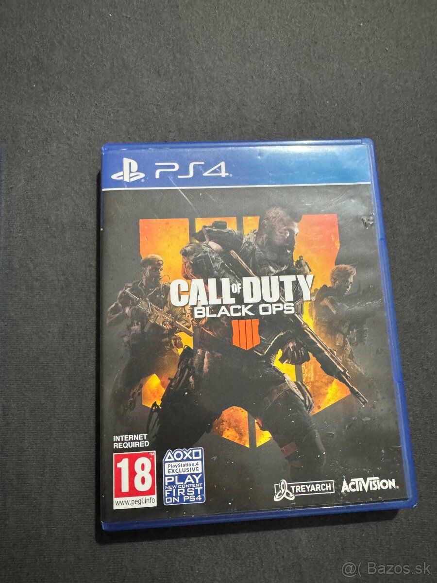 PS4 Hry, Cyberpunk 2077, COD BO3