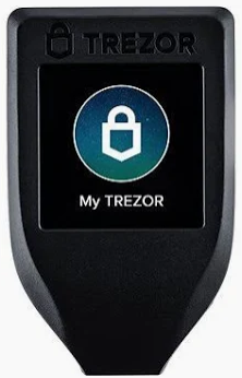 TREZOR T crypto penazenka wallet