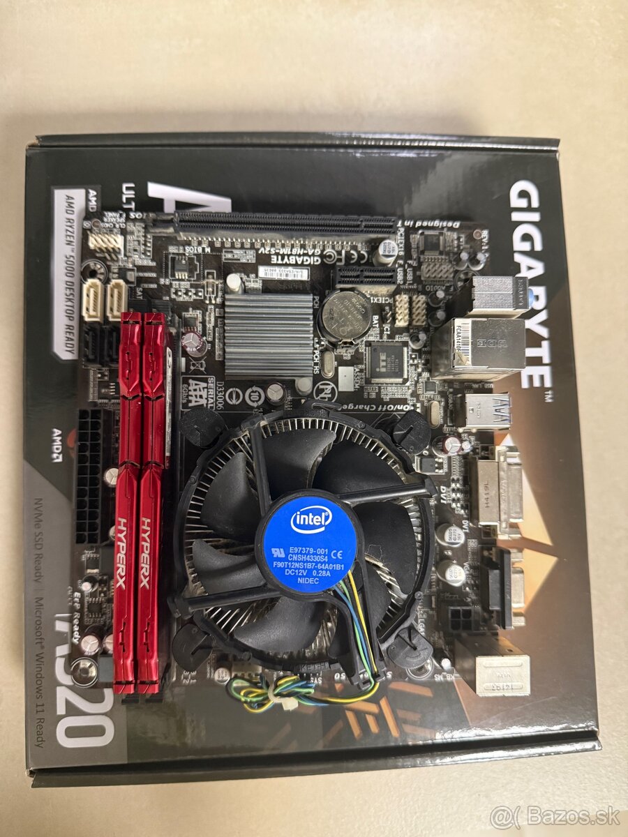 GYGABYTE GA-H81M-S2V , Intel i3 4170, RAM Hyperx Fury