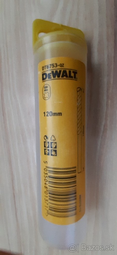 DEWALT  dewalt DT6753-QZ, STREDIACI VRTAK 120 mm