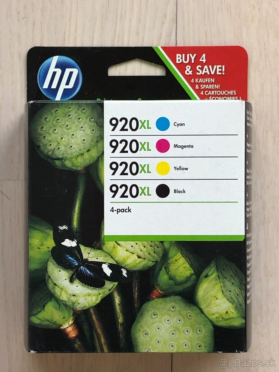 HP 920XL multipack toner/cartridge/atrament originál