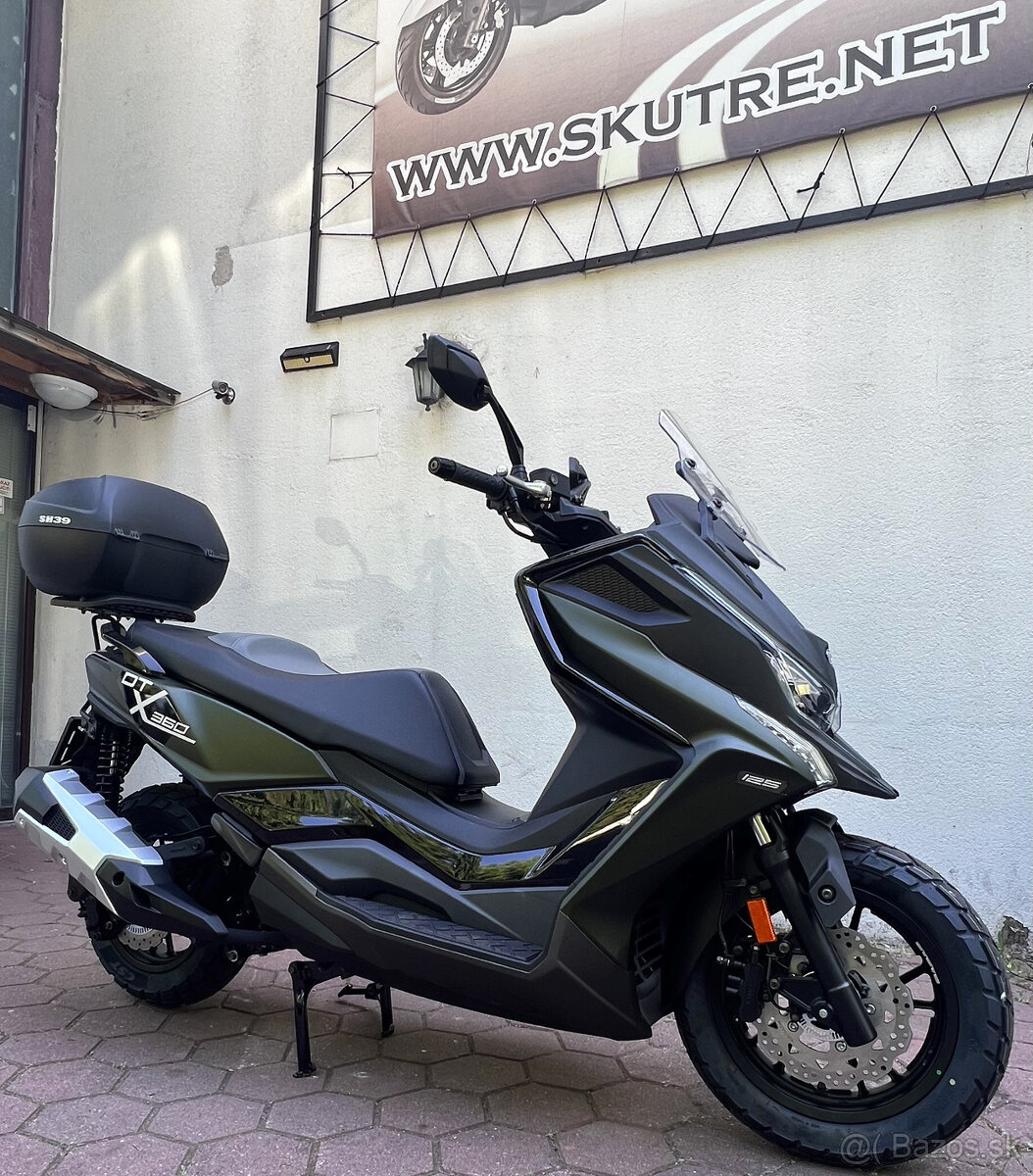 MAXI skúter Kymco DT X360 350i ABS, nové