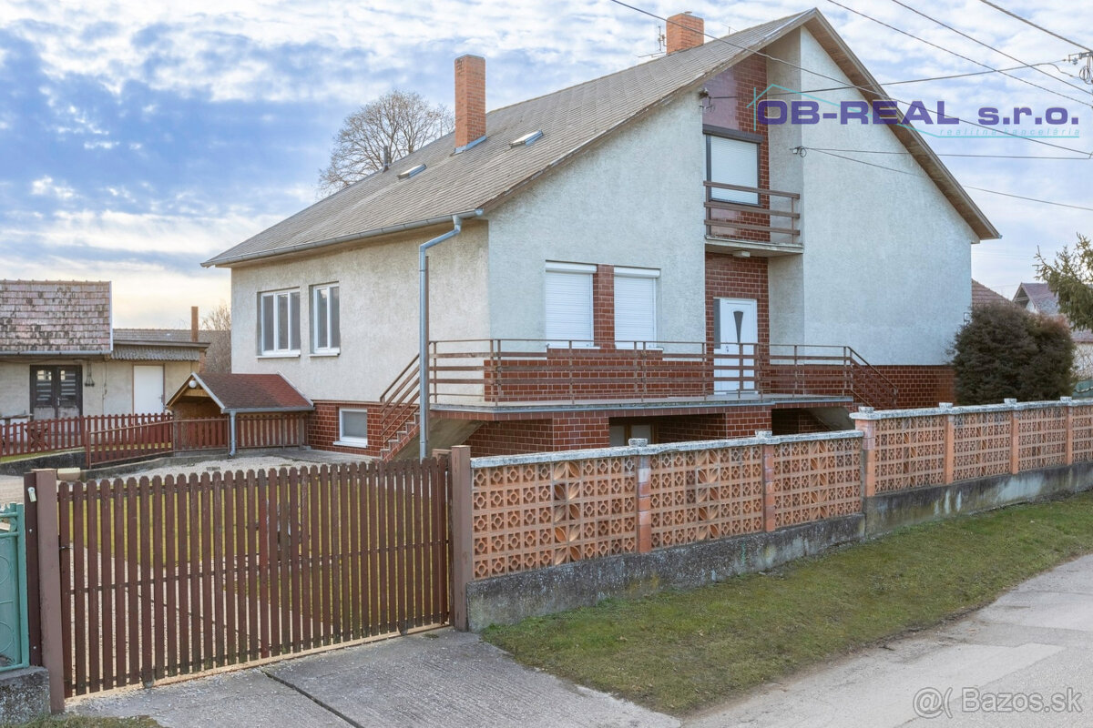 Predaj 6izb RD 263m2. Oplotený pozemok 1227m2. Predajom voľn