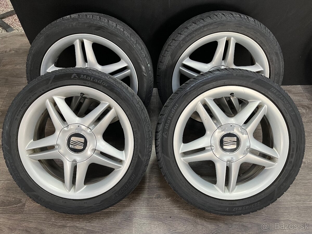 SEAT R17 5x100 et38 225/45/r17