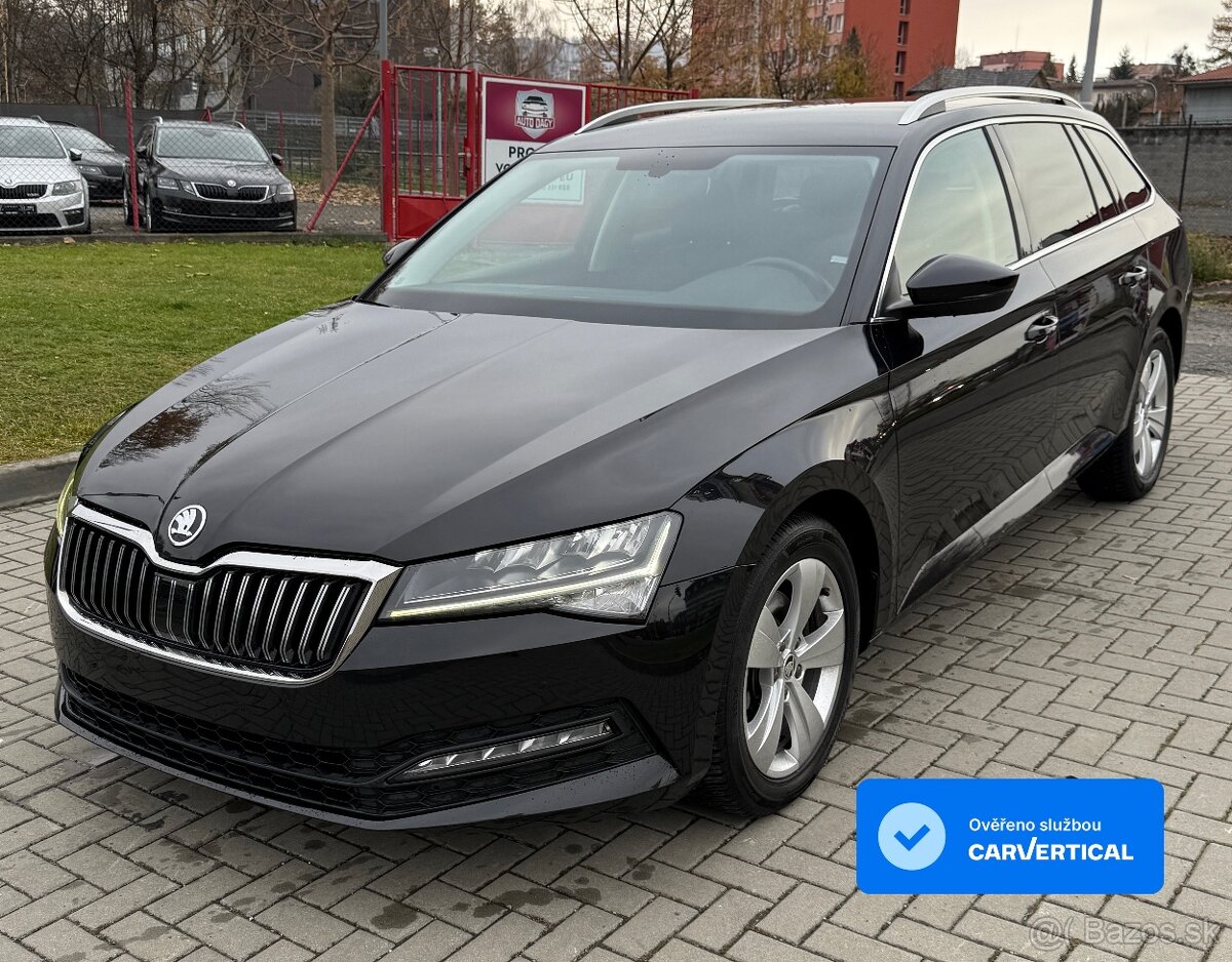 Škoda Superb 1.6TDI 88kw—2020–DSG—1.majitel—historie—