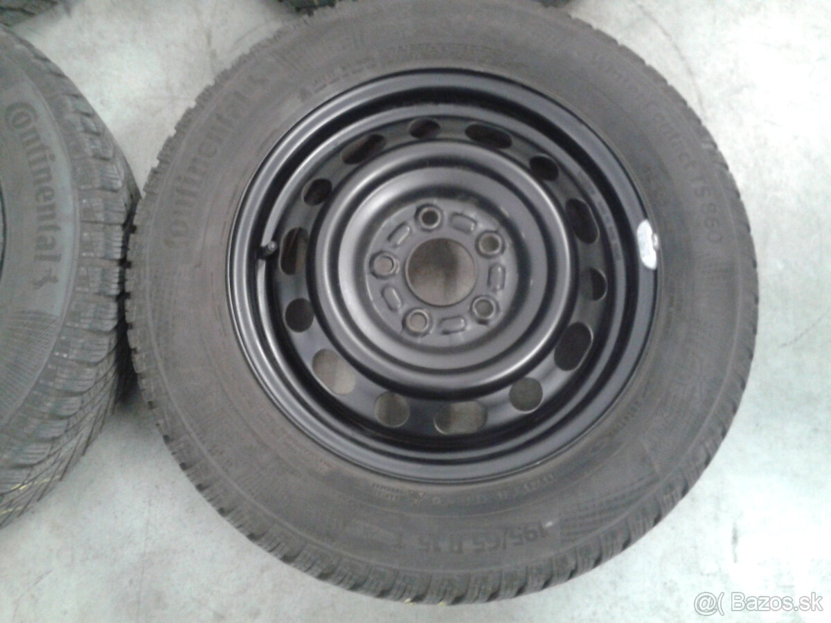 Ponukam zimne kolesa 5x114,3 R15 6J ET50 MAZDA