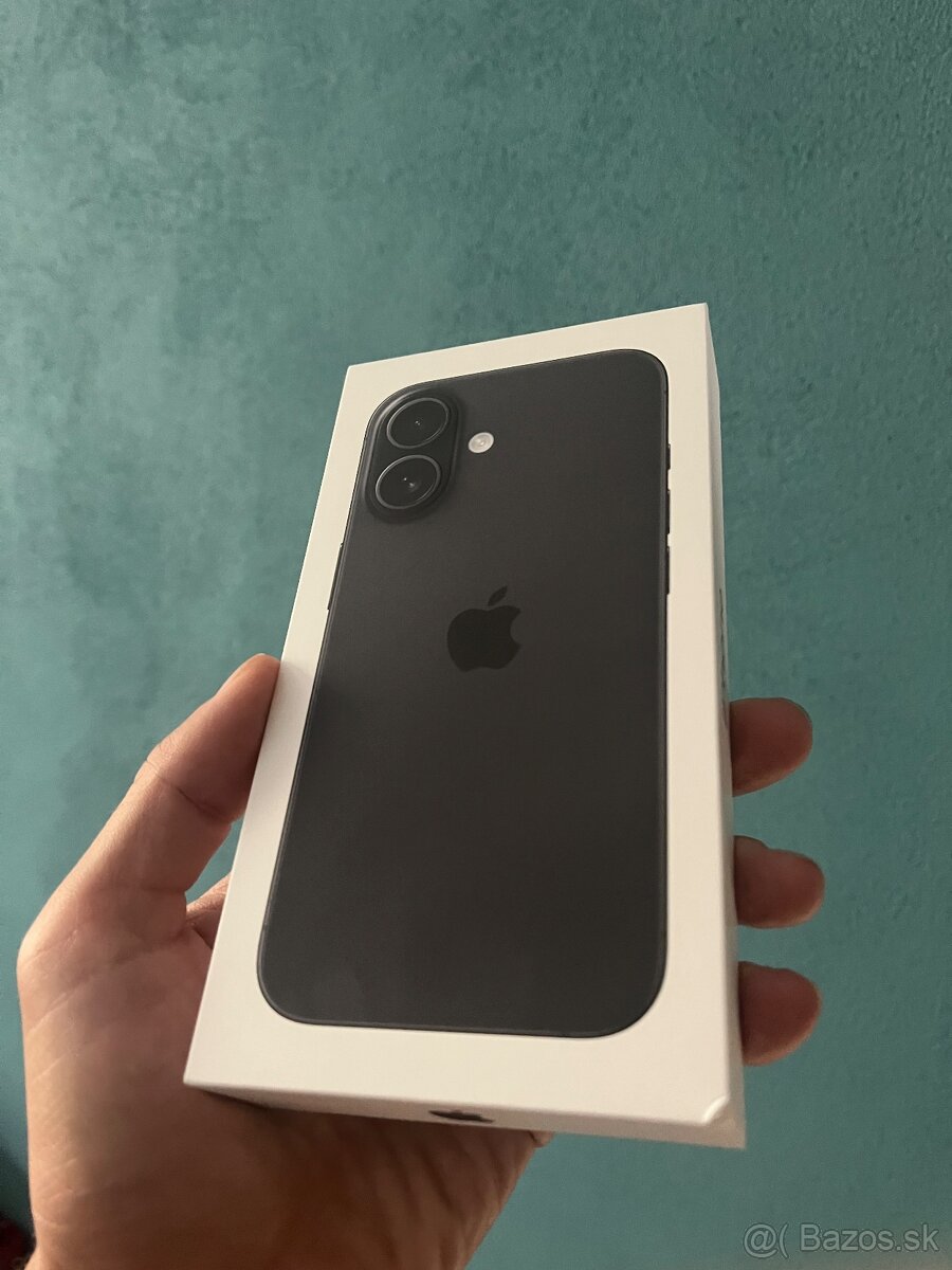 iPhone 16 128GB Čierny