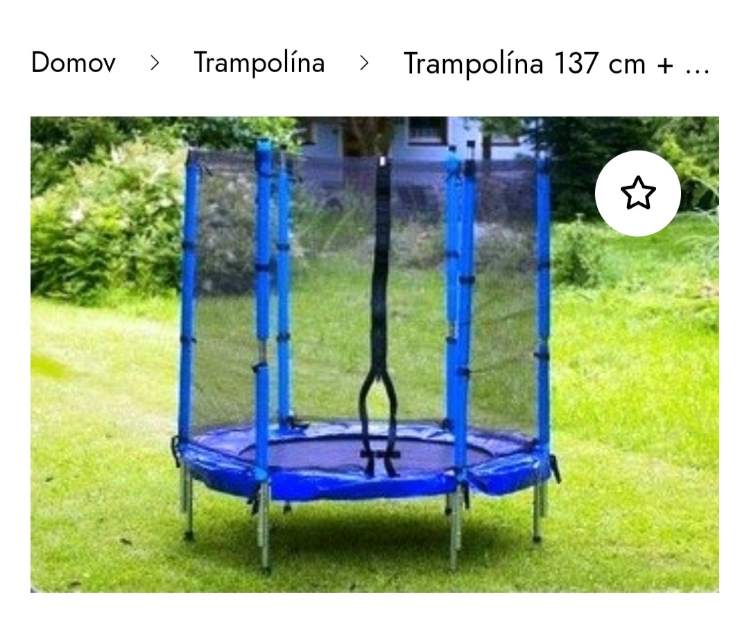 Detská trampolína