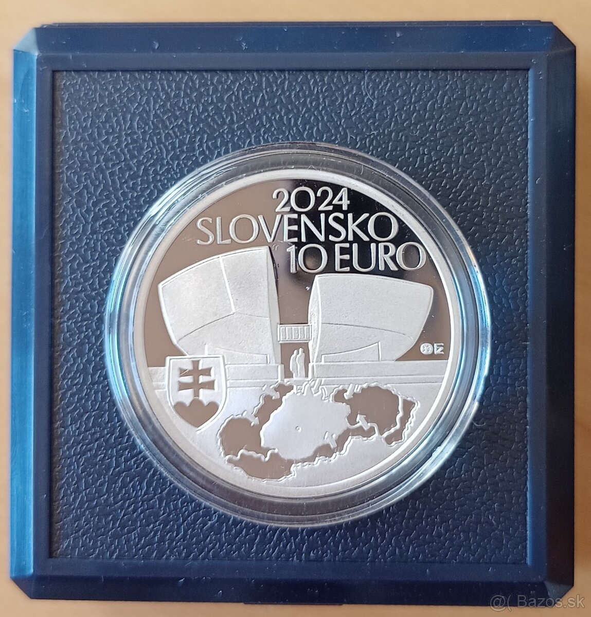 10 EUR strieborná zberateľská minca SNP, Proof, 2024