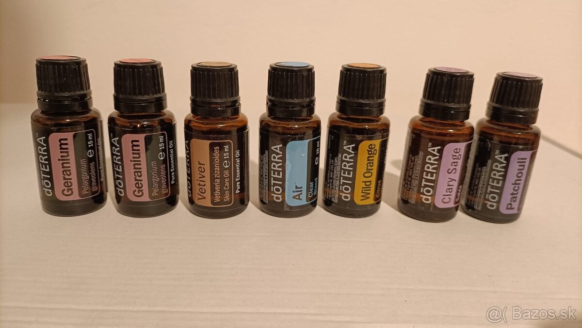 Aromatické oleje Doterra