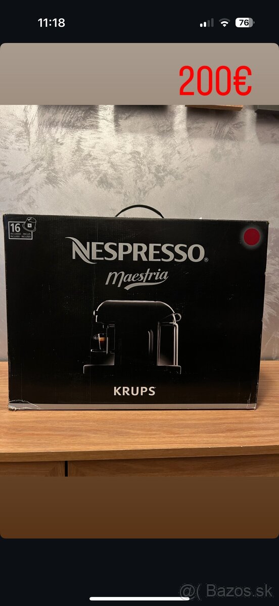 NESPRESSO Krups Maestria