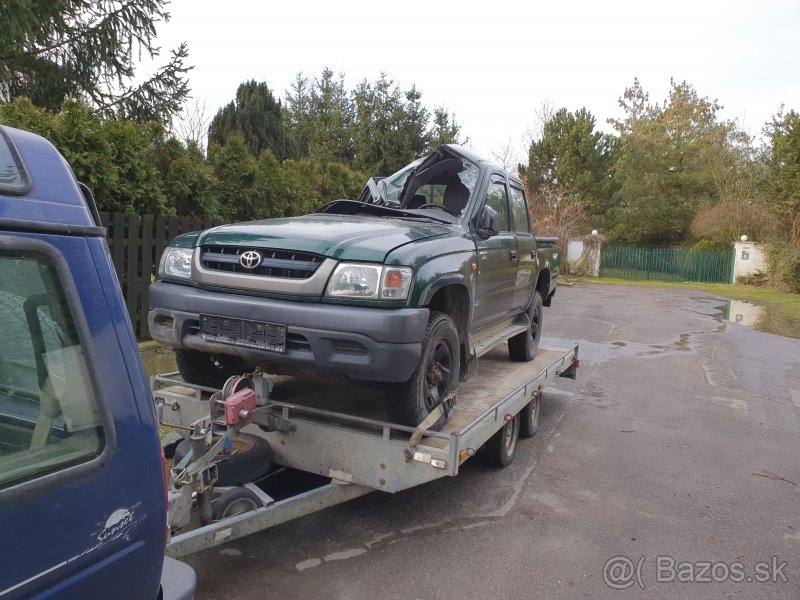 díly toyota hilux 2.5 d4d 75kw