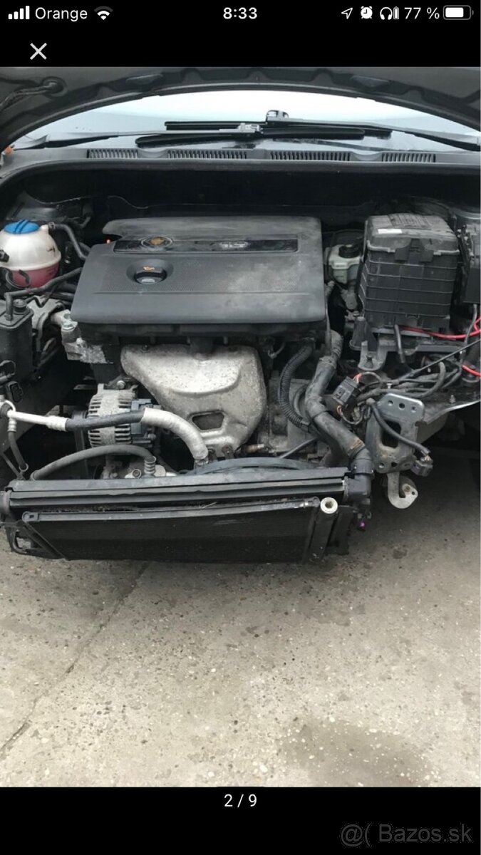 Vw Golf plus 1.4 16V burany BCA motor