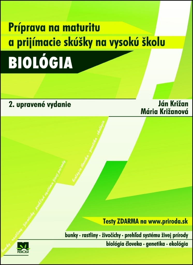 Príprava na maturitu a prijímačky na VŠ z biológie pdf