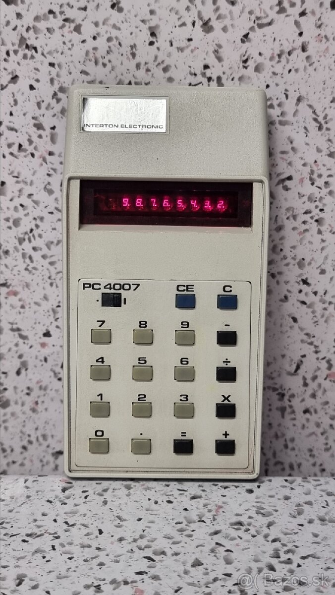 KALKULACKA PC 4007 / INTERTON ELECTRONIC