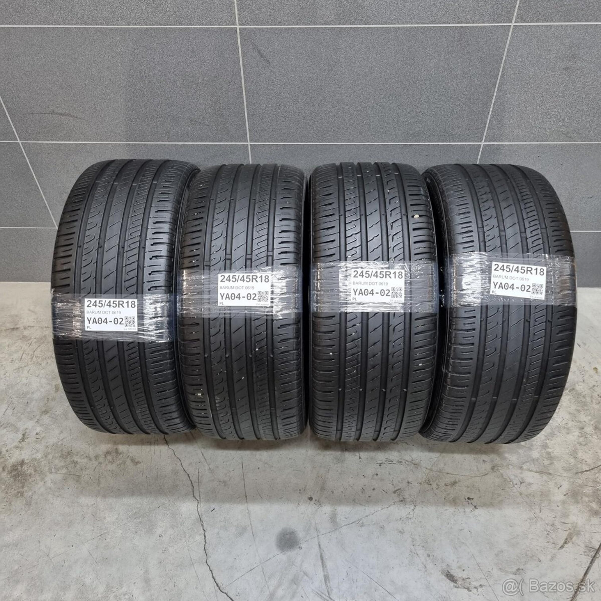 Letné pneumatiky 245/45 R18 BARUM DOT0619