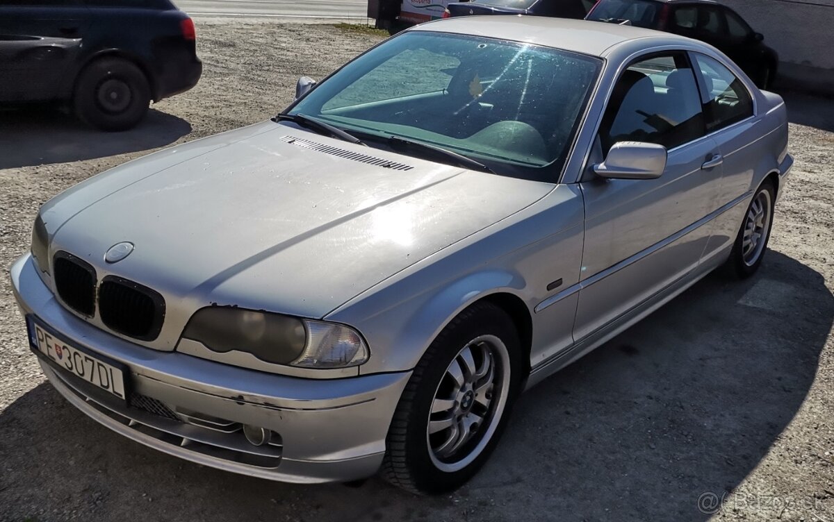 Predám BMW e46 coupe 2.0benzin, manual