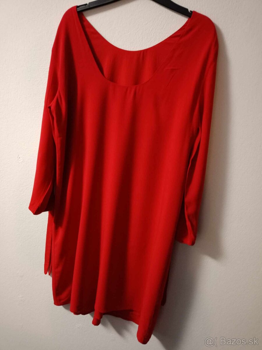 Elegantné červené šaty
